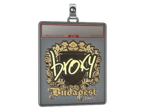 broky (Gold) CS2 Sticker