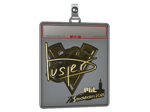 buster (Gold) CS2 Sticker
