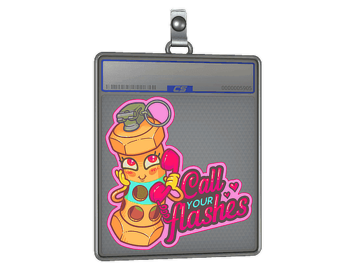 Call Your Flashes CS2 Sticker