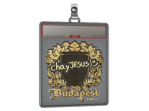 chayJESUS (Gold) CS2 Sticker