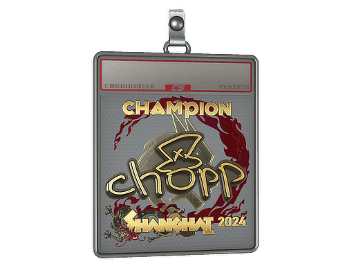 chopper (Gold, Champion) CS2 Sticker