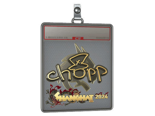 chopper (Gold) CS2 Sticker
