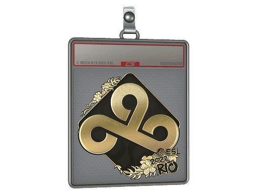Cloud9 (Gold) CS2 Sticker