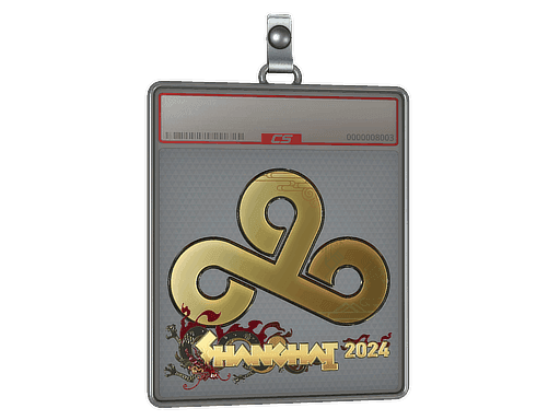 Cloud9 (Gold) CS2 Sticker