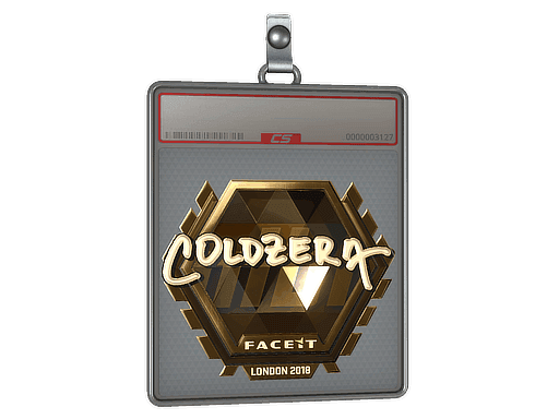 coldzera (Gold) CS2 Sticker