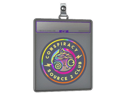 Conspiracy Club (Holo) CS2 Sticker