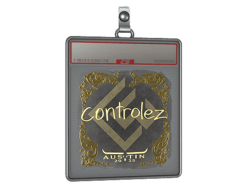 controlez (Gold) CS2 Sticker