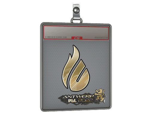 Copenhagen Flames (Gold) CS2 Sticker
