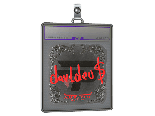 dav1deuS (Foil) CS2 Sticker