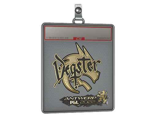 degster (Gold) CS2 Sticker