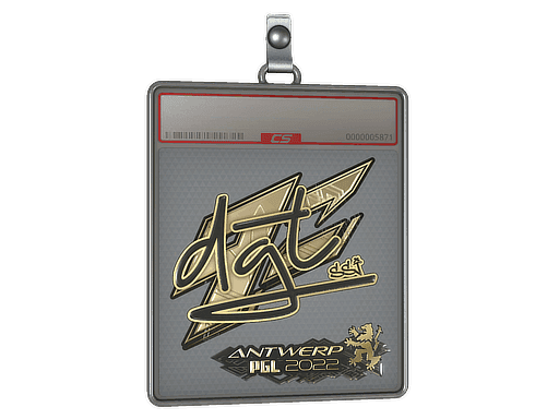 dgt (Gold) CS2 Sticker