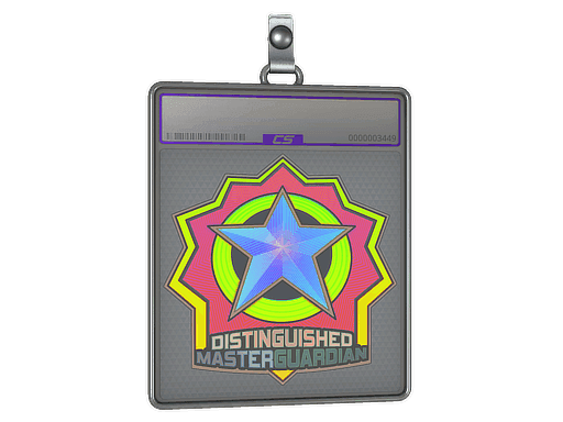 Distinguished Master Guardian (Holo) CS2 Sticker