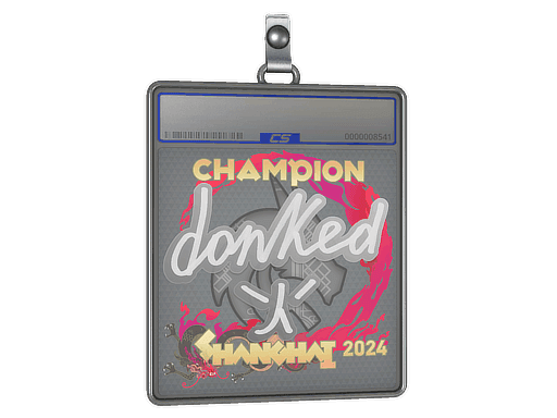 donk (Champion) CS2 Sticker