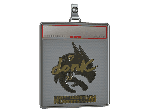 donk (Gold) CS2 Sticker