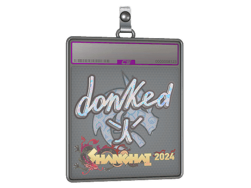 donk (Holo) CS2 Sticker