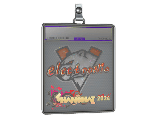 electronic (Glitter) CS2 Sticker