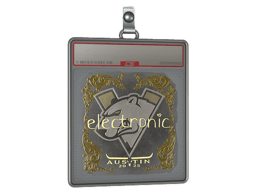 electronic (Gold) CS2 Sticker
