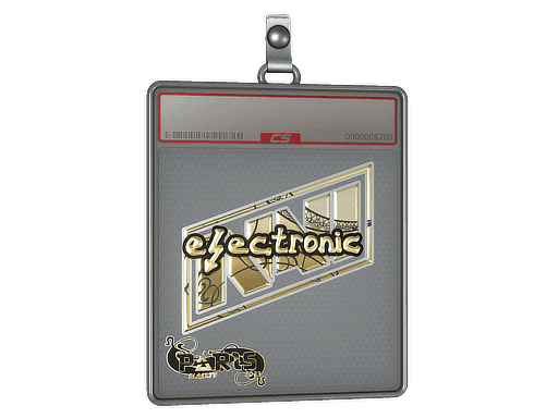 electronic (Gold) CS2 Sticker