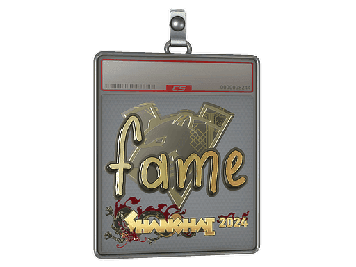 fame (Gold) CS2 Sticker