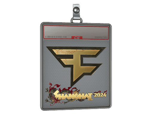 FaZe Clan (Gold) CS2 Sticker