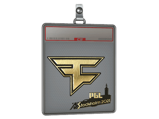 FaZe Clan (Gold) CS2 Sticker