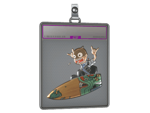 Fire Serpent Surf K (Foil) CS2 Sticker