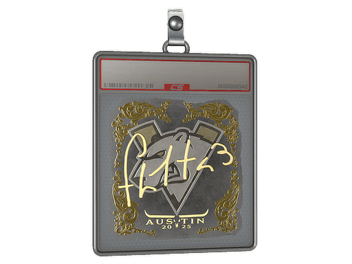 FL1T (Gold) CS2 Sticker