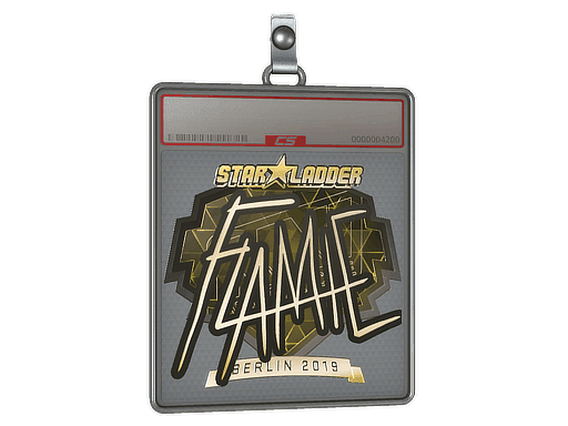 flamie (Gold) CS2 Sticker