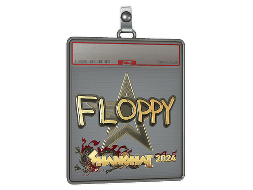 floppy (Gold) CS2 Sticker