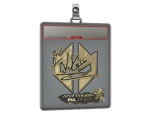fnx (Gold) CS2 Sticker