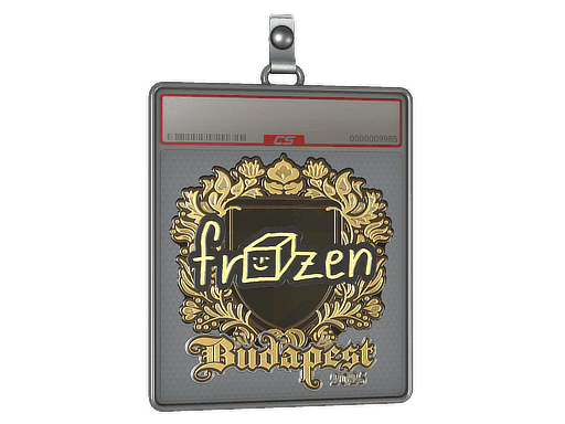 frozen (Gold) CS2 Sticker