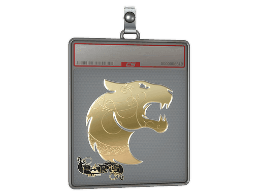 FURIA (Gold) CS2 Sticker