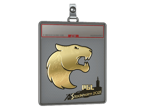FURIA (Gold) CS2 Sticker