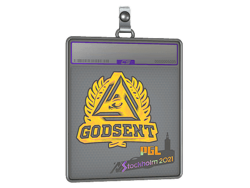 GODSENT (Holo) CS2 Sticker