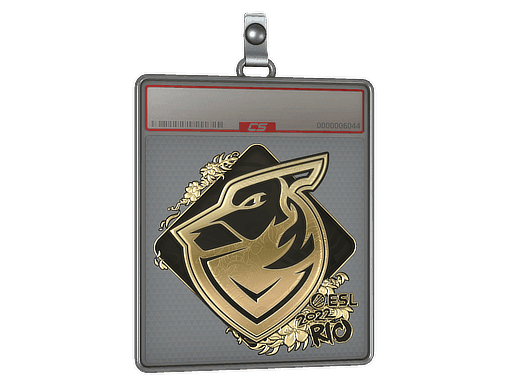 Grayhound Gaming (Gold) CS2 Sticker