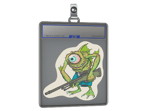 Green Cyclawps CS2 Sticker
