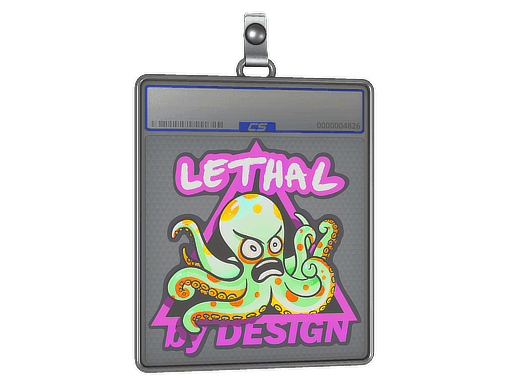 Green Lethal CS2 Sticker