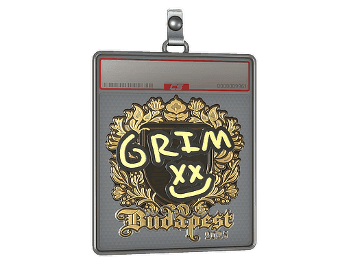 Grim (Gold) CS2 Sticker
