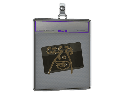 Hello CZ75-Auto (Gold) CS2 Sticker