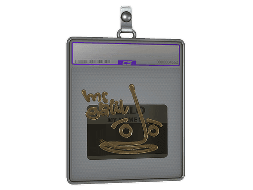 Hello Galil AR (Gold) CS2 Sticker