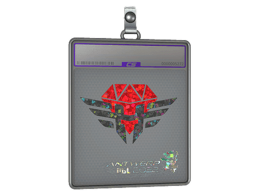 Heroic (Glitter) CS2 Sticker
