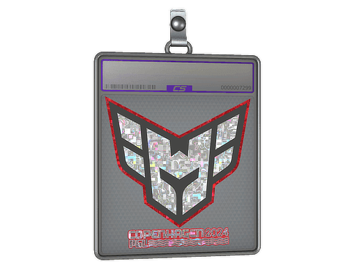 Heroic (Glitter) CS2 Sticker