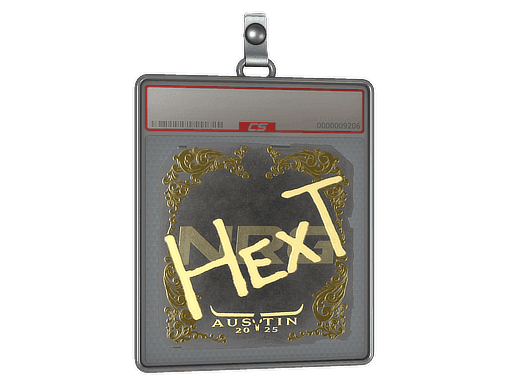 HexT (Gold) CS2 Sticker