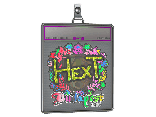 HexT (Holo) CS2 Sticker