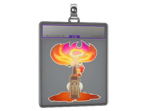 Hot Wings (Holo) CS2 Sticker