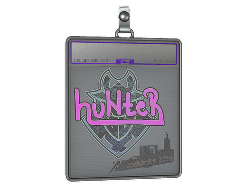 huNter- (Holo) CS2 Sticker
