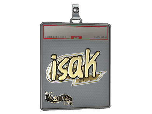 isak (Gold) CS2 Sticker