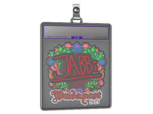 jabbi (Embroidered) CS2 Sticker