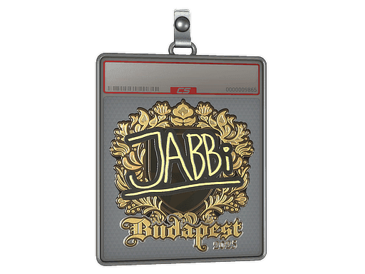 jabbi (Gold) CS2 Sticker