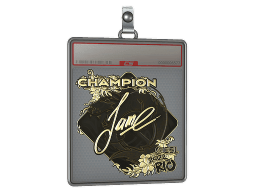 Jame (Gold, Champion) CS2 Sticker